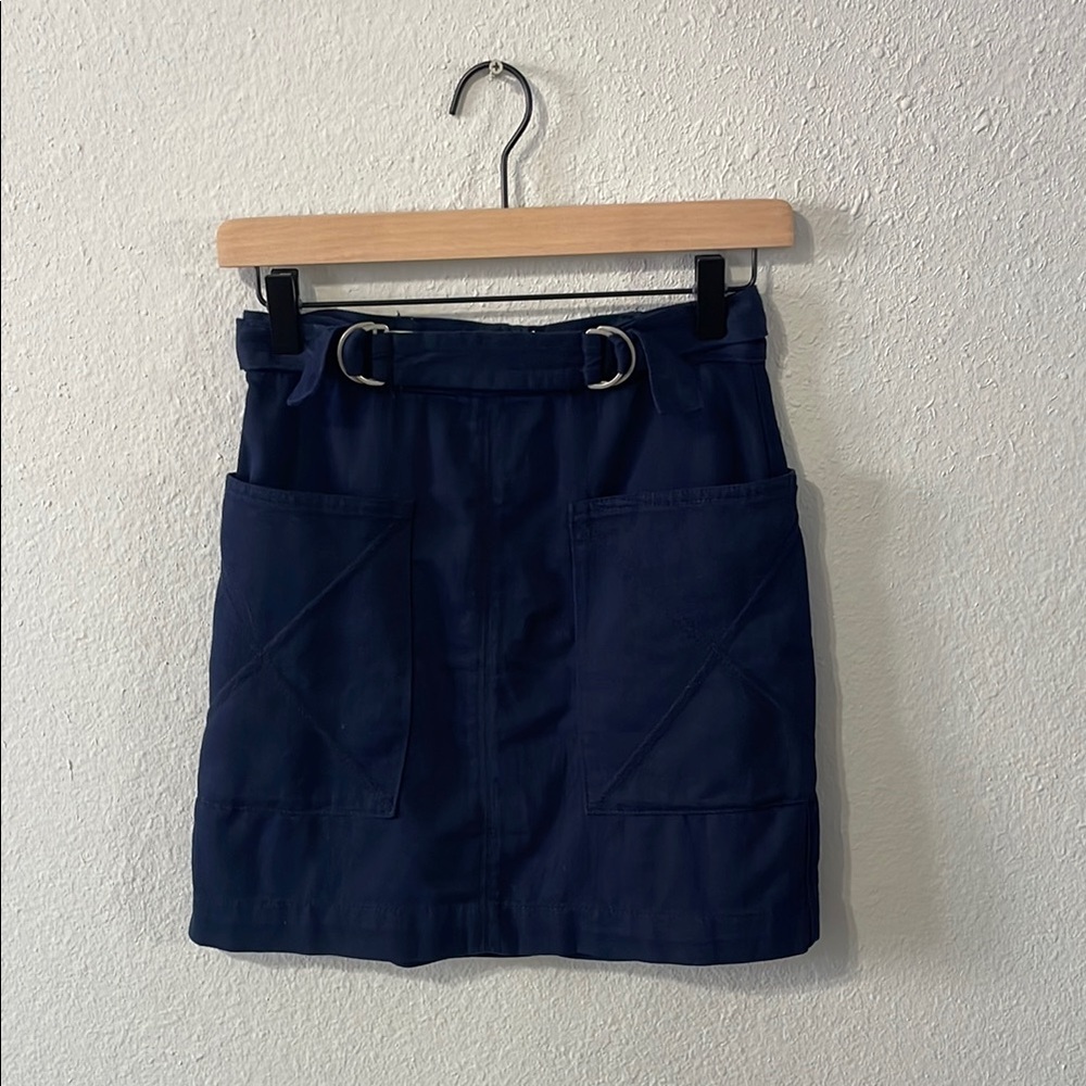 Anthropologie Women’s Blue Mini Skirt